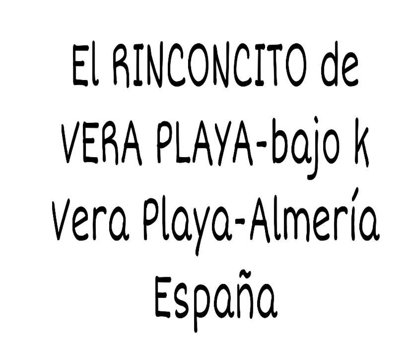 El Rinconcito De Vera Playa - Bajo K Exterior photo